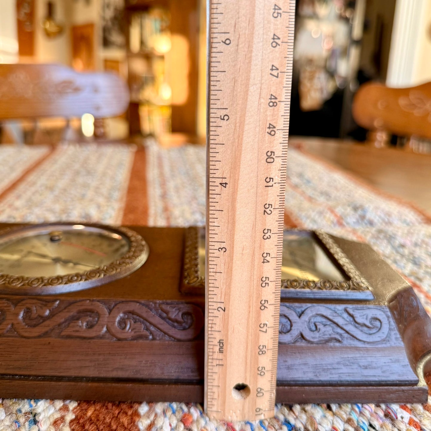 Working Vintage Faux Wood Taylor Weather Station - Barometer, Thermometer & Humidity Gauge