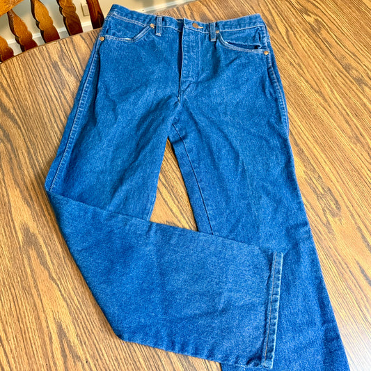 Vintage Wrangler 936DEN Heavy Cotton Denim Jeans - Made in USA
