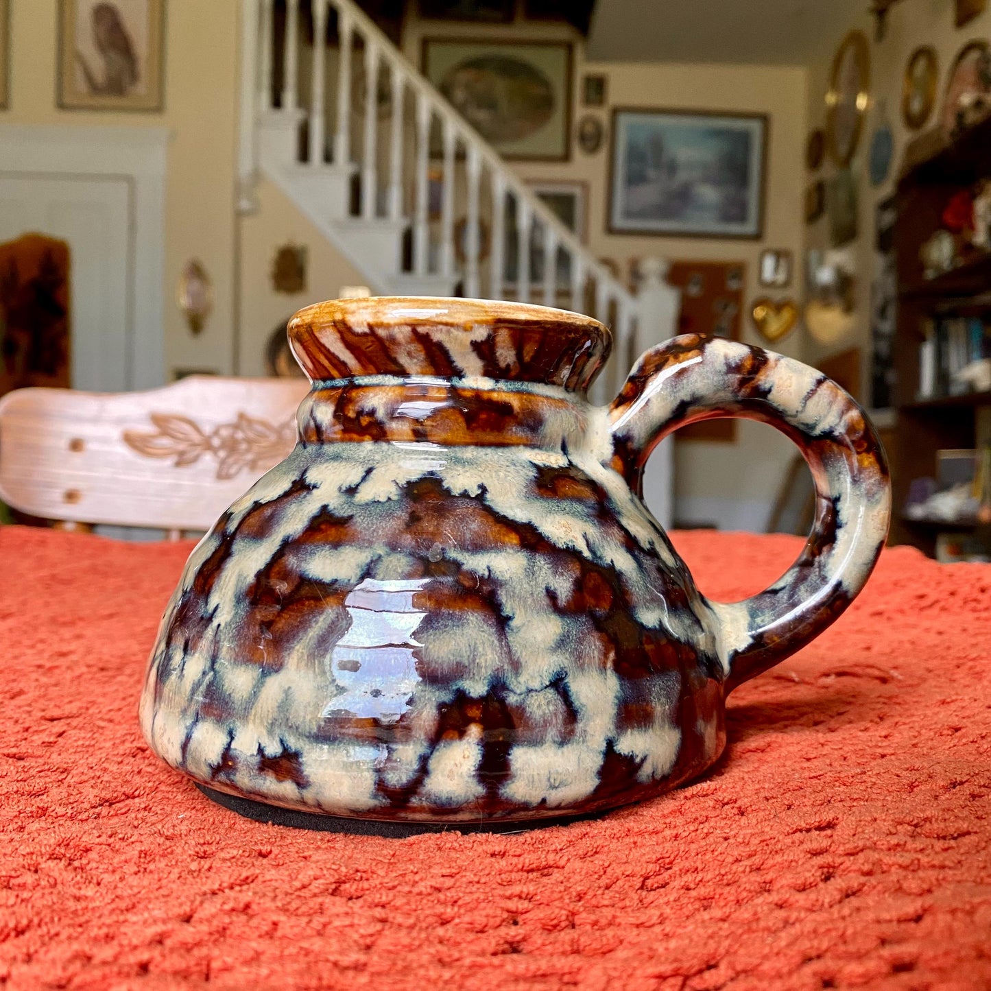 Vintage Westwood Textured Ceramic Mug / Vase