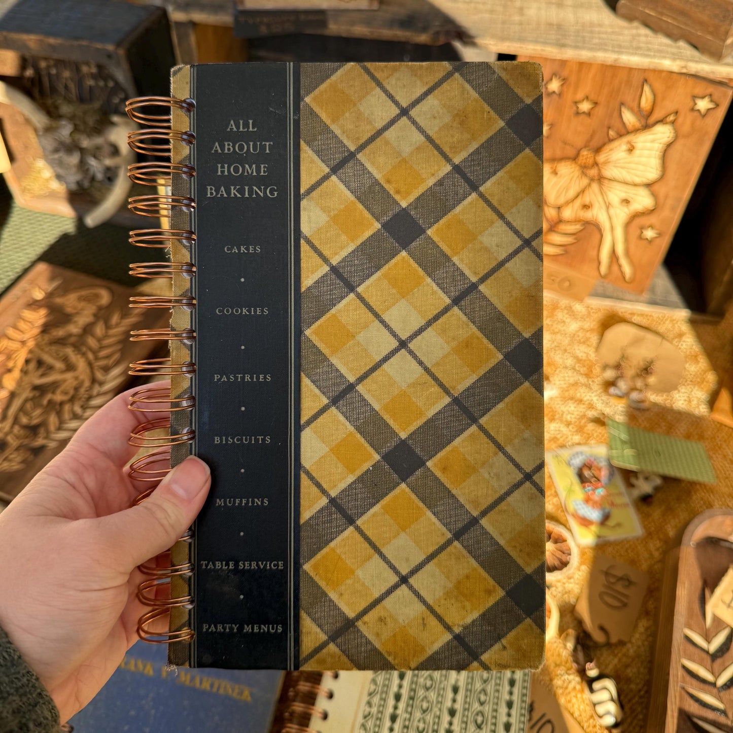 Handmade Recycled Junk Journals - Made From Old Hardbacks and Recycled Paper