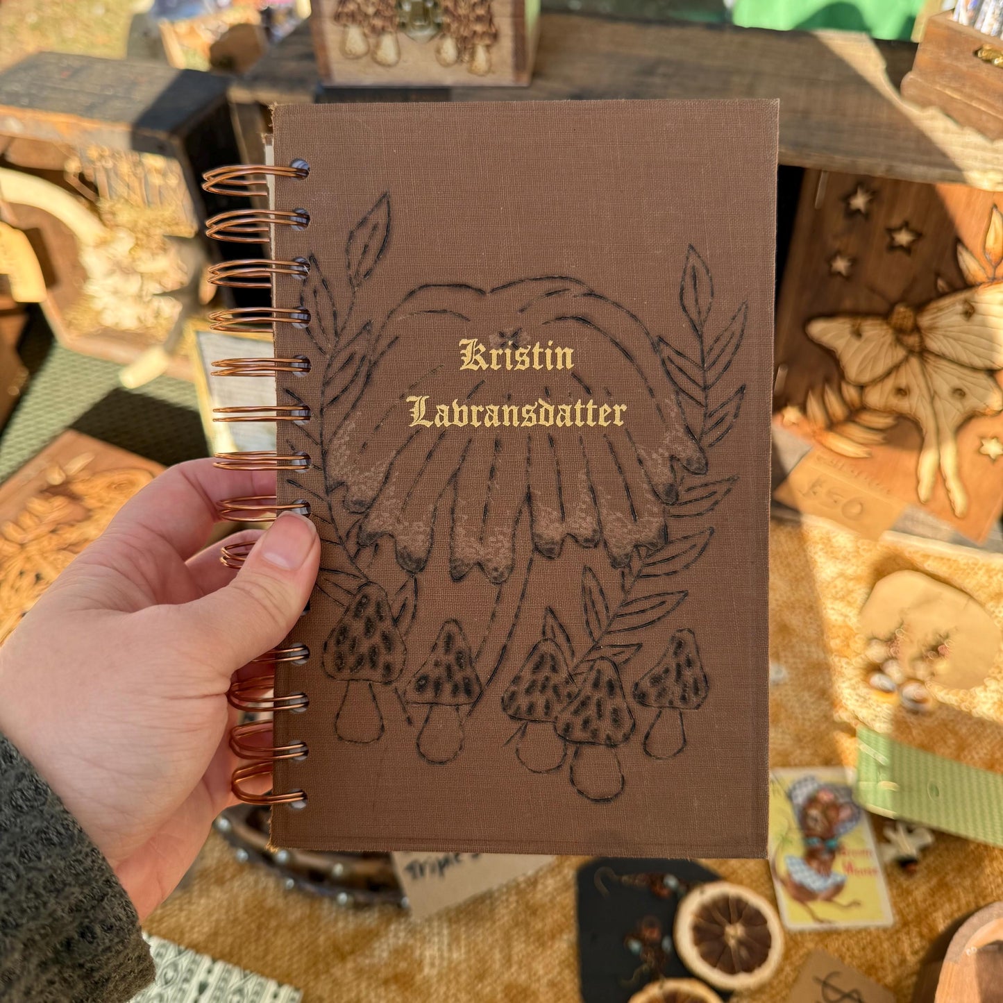 Handmade Recycled Junk Journals - Made From Old Hardbacks and Recycled Paper