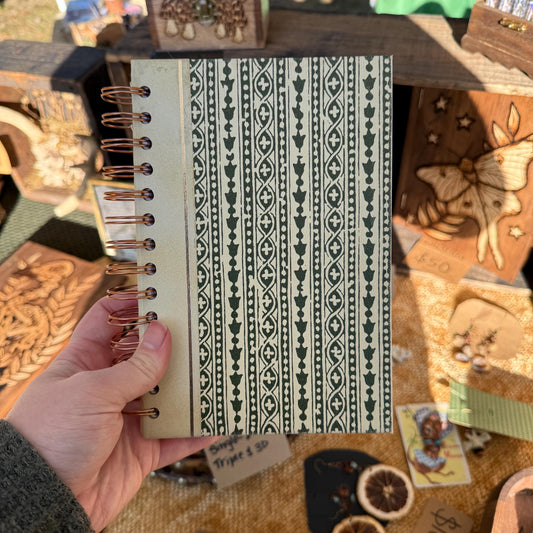 Handmade Recycled Junk Journals - Made From Old Hardbacks and Recycled Paper