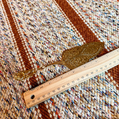 Vintage Swedish Scandia Guld Three Piece Wedding / Cake Serving Set