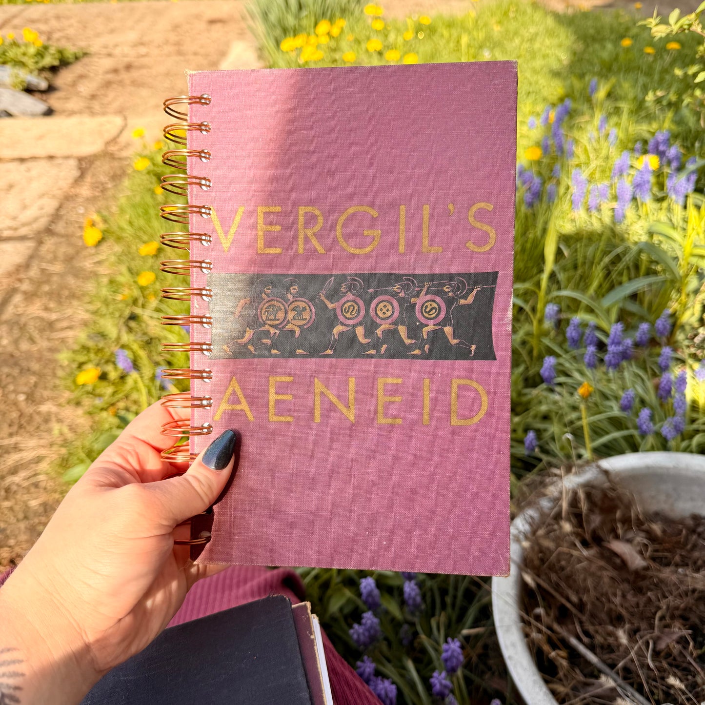 Virgil’s Aeneid Handmade Junk Journal