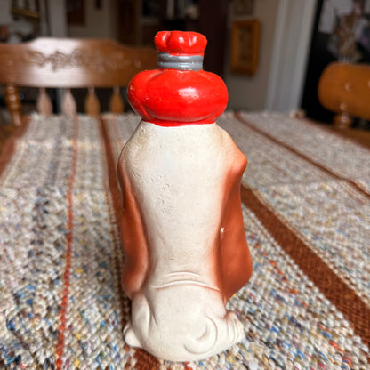 Vintage 1970s Sick Puppy Basset Hound Ceramic Figurine