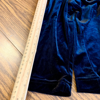Vintage 90s / 2000s y2k Velvet Draped Off The Shoulder Top