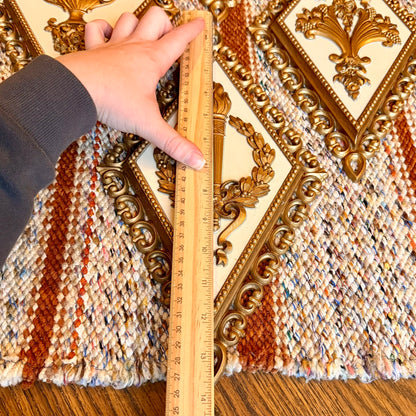 Set of 4 Vintage Hollywood Regency Homco Diamond Floral and Gold Ornate Baroque Wall Plaques