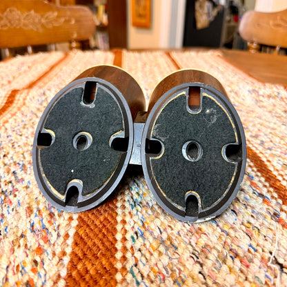 Vintage Taylor Mid-Century Modern Binocular Style Working Weather Station