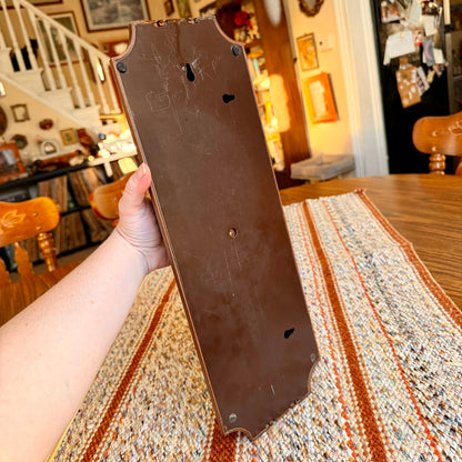 Working Vintage Faux Wood Taylor Weather Station - Barometer, Thermometer & Humidity Gauge