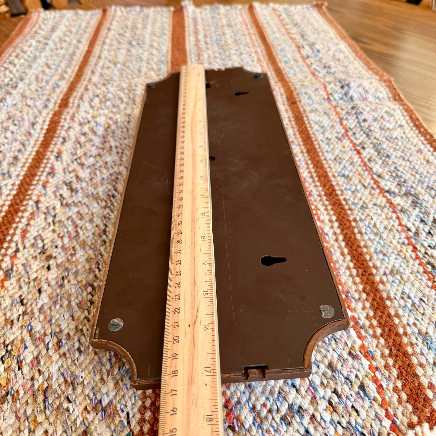 Working Vintage Faux Wood Taylor Weather Station - Barometer, Thermometer & Humidity Gauge