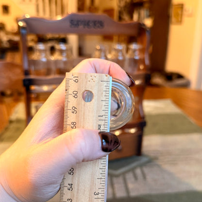 Vintage Solid Wood Farmhouse Primitive Apothecary Style Spice Rack with 12 Jars