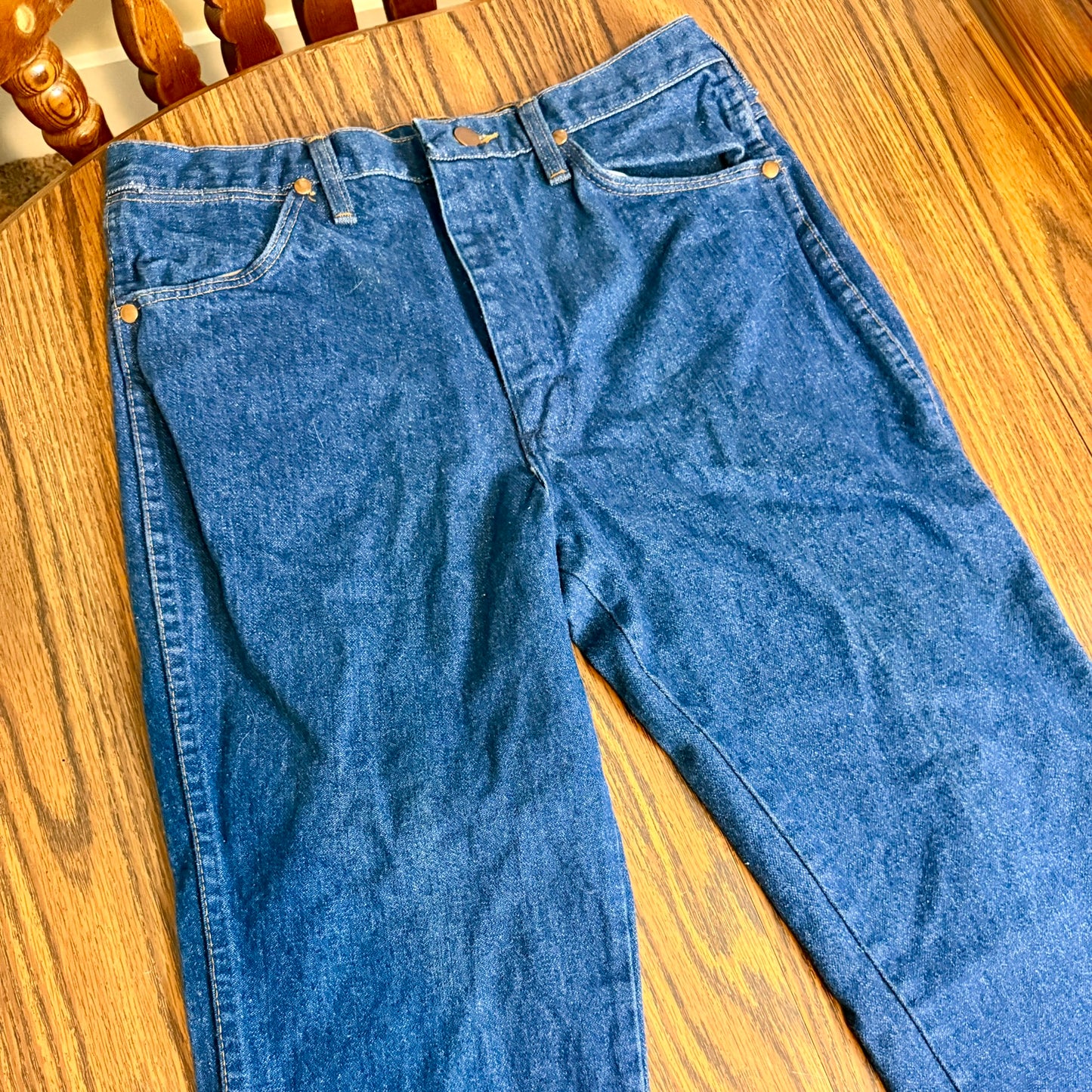 Vintage Wrangler 936DEN Heavy Cotton Denim Jeans - Made in USA