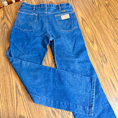 Vintage Wrangler 936DEN Heavy Cotton Denim Jeans - Made in USA