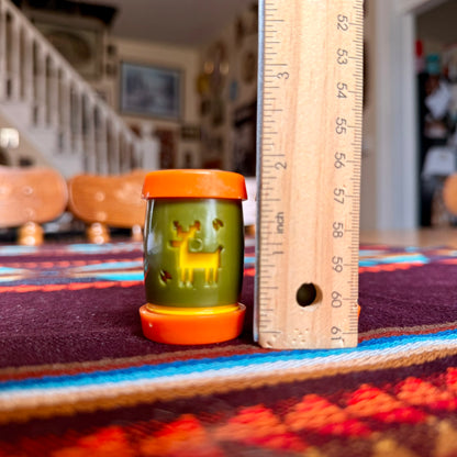 Vintage 70s St. Labre Indian School Ashland, MT Salt and Pepper Shakers