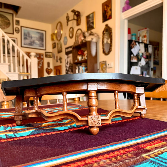 Vintage 1960s Mid-Century Modern Syroco Homco Faux Wood Wall Shelf