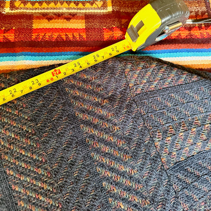 Vintage 90s Croft and Barrow Acrylic & Wool Rainbow Sweater - Made in Italy