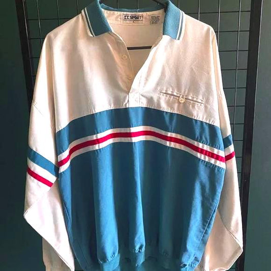 Vintage 80s CC Sports Pullover