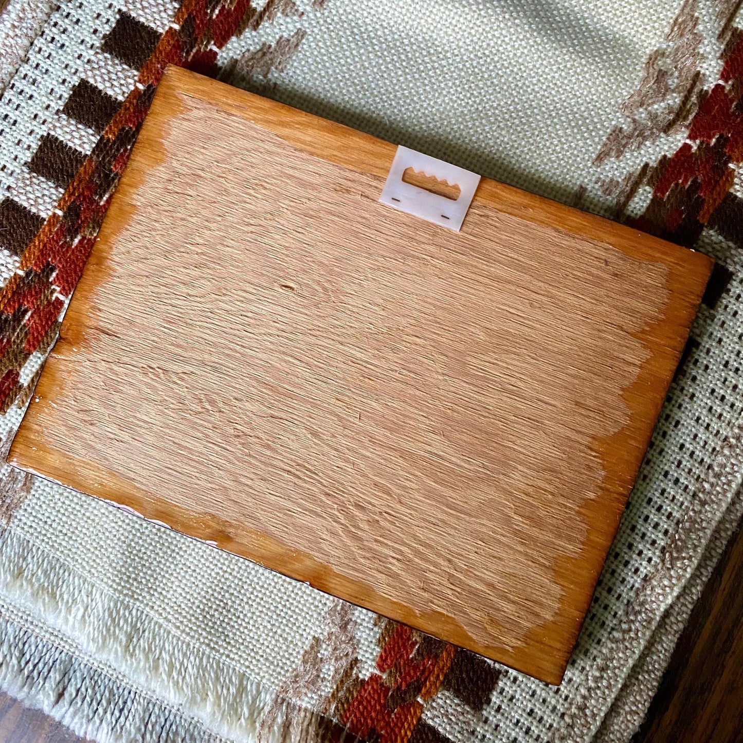 Vintage Currier & Ives Carriage Themed Painting In Resin And Wood