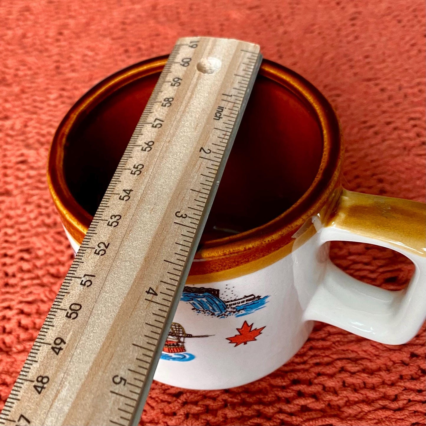 Vintage Novelty Niagara Falls Funny Souvenir Coffee Mug