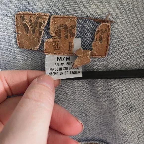 Vintage Wrangler Light Wash Denim Jacket