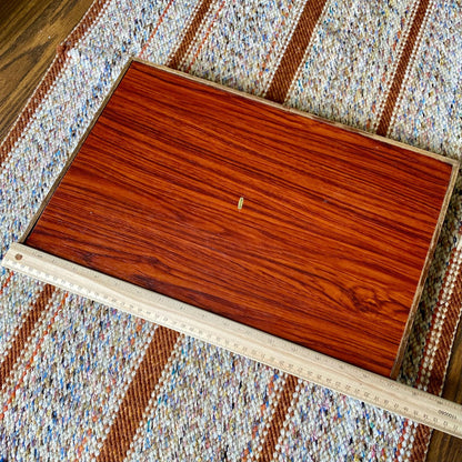 Vintage Mid-Century Modern Wooden Swan Serving / Trinket Tray