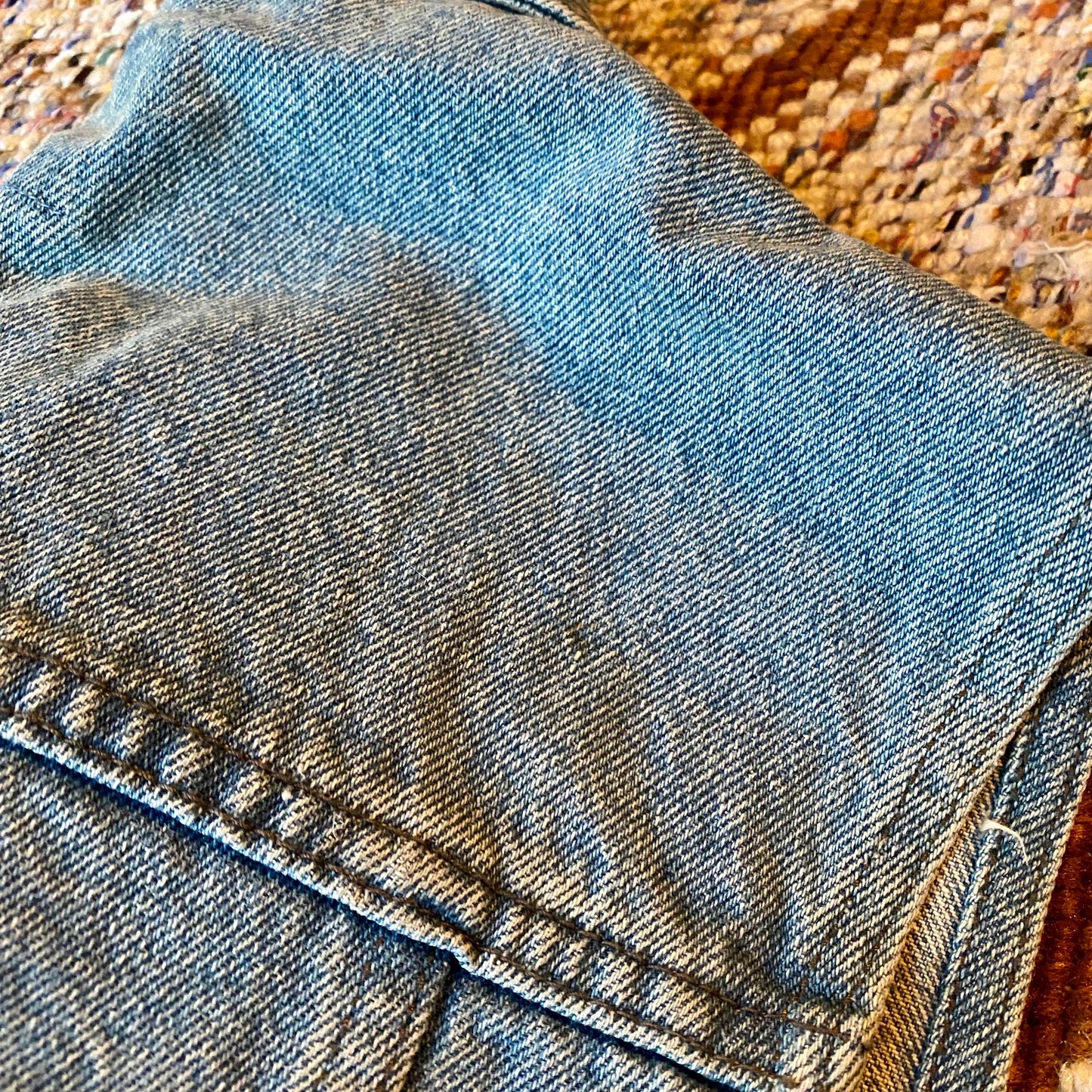 Vintage 2006 Harley Davidson Denim Biker Vest