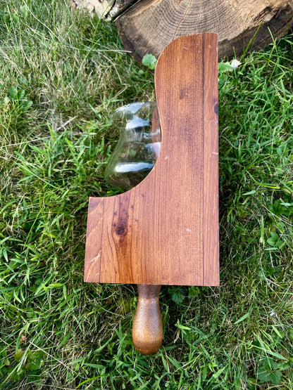 Vintage Scoop Style Wall Sconce - Can Be Used For Tea Lights Or Candlesticks!